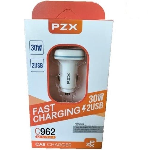 شارژر فندکی پی زد ایکس مدل C962