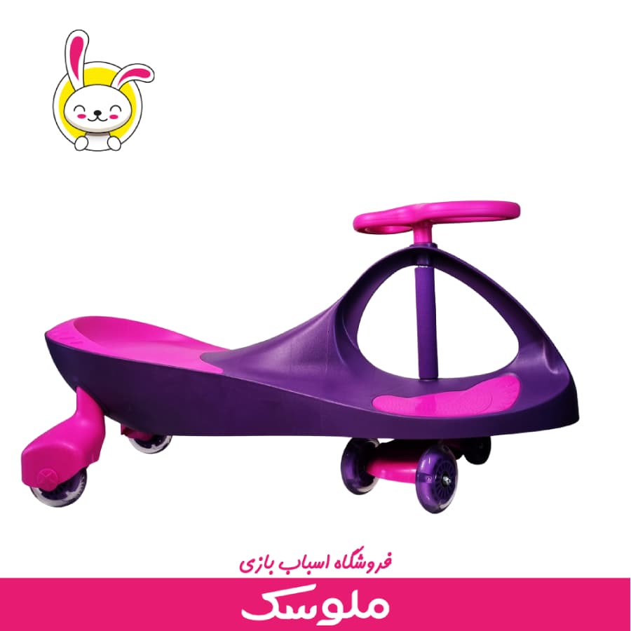 اسباب بازی ماشین لوپ کار تایر بدون نور — تصویر ۲