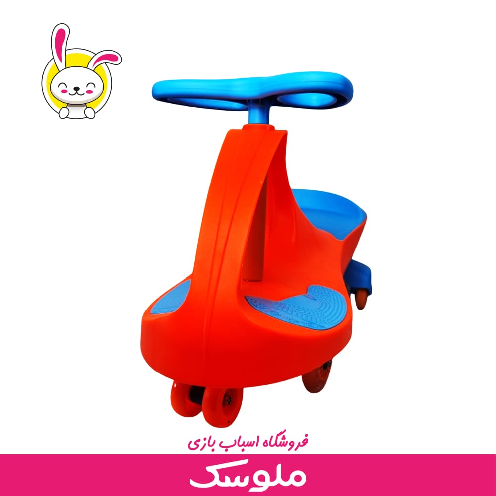 اسباب بازی ماشین لوپ کار تایر بدون نور