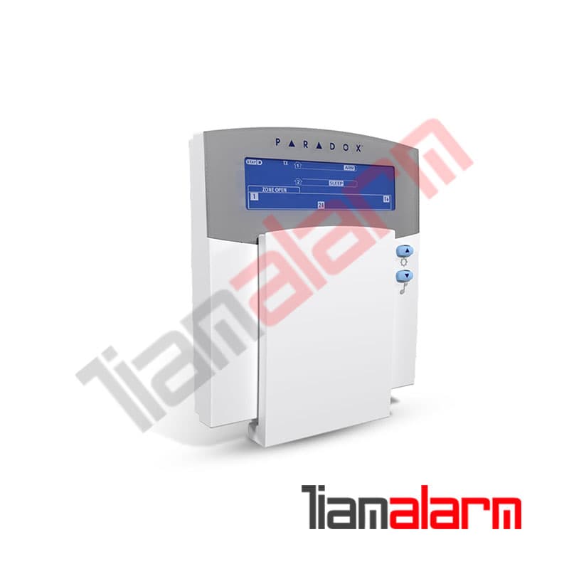 کنترل پنل دزدگیر 32 زون بی سیم پارادوکس مدل MG5050 + کیپد K37 + ریموت REM1 + جعبه فلزی — تصویر ۴