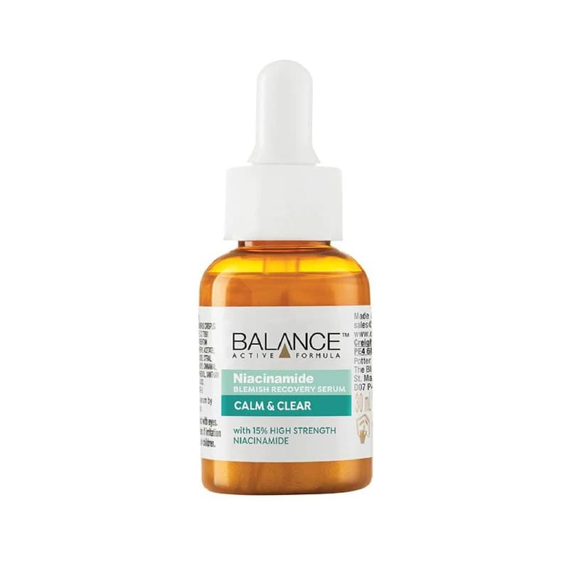 سرم پوست و روشن کننده پوست بالانس مدل Niacinamide حجم 30 میلی لیتر — تصویر ۳