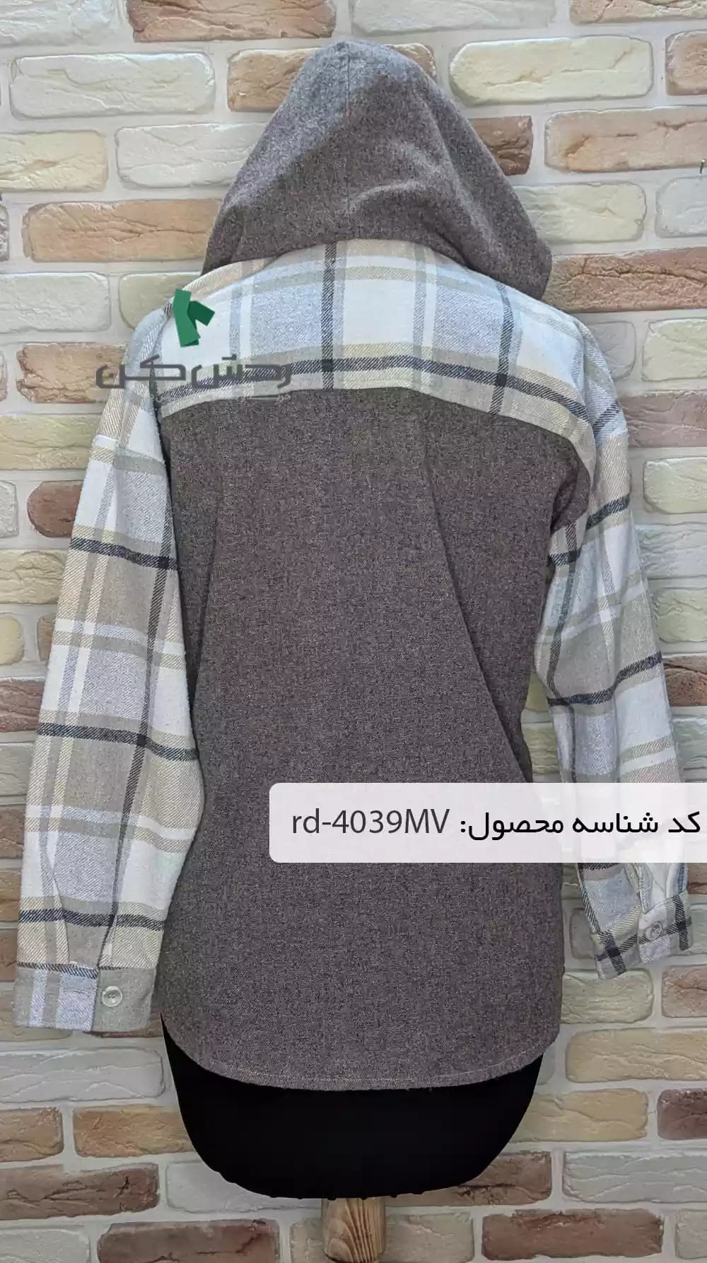 سویشرت کلاه دار دخترانه دست دوم — تصویر ۲