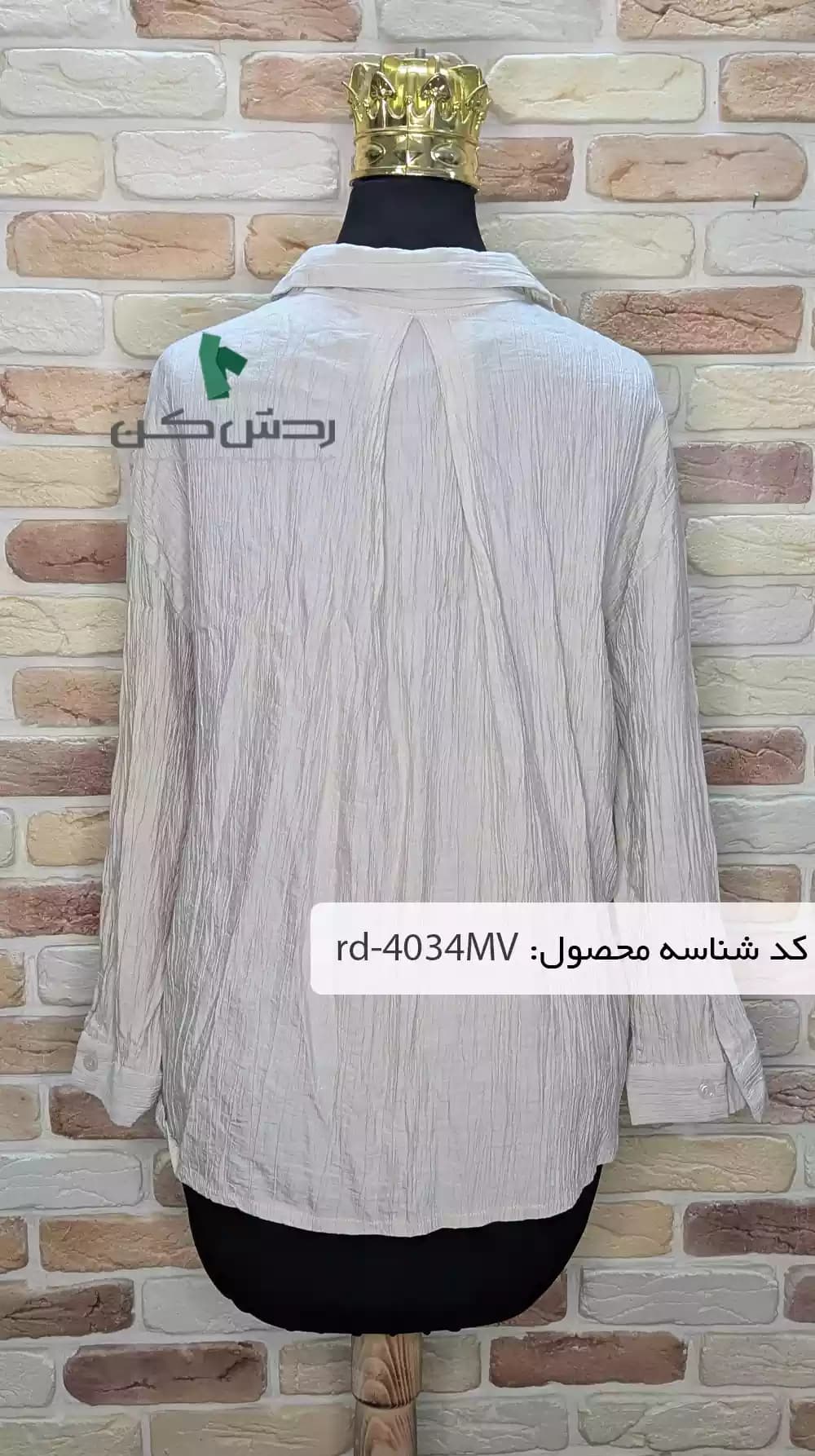 شومیز چروک زنانه دست دوم — تصویر ۲