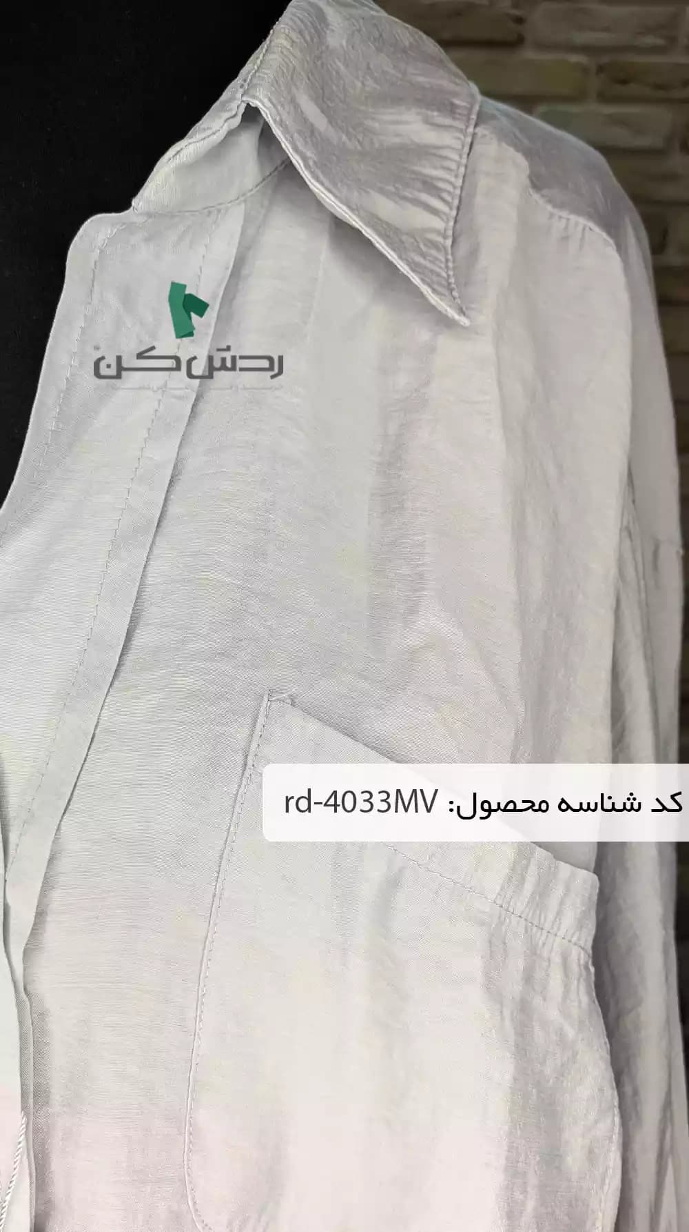 شومیز نخی زنانه دست دوم — تصویر ۳