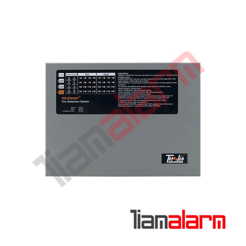 کنترل پنل مرکزی 2 زون تسلا مدل TCP-2 REVENANT Series — تصویر ۳