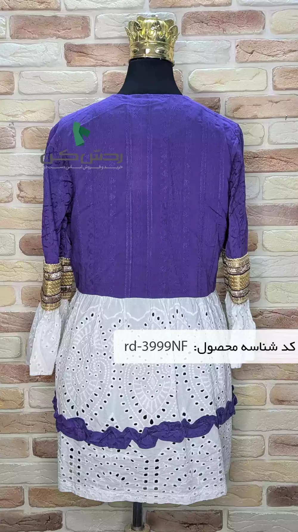مانتو سوزن دوزی زنانه دست دوم — تصویر ۲