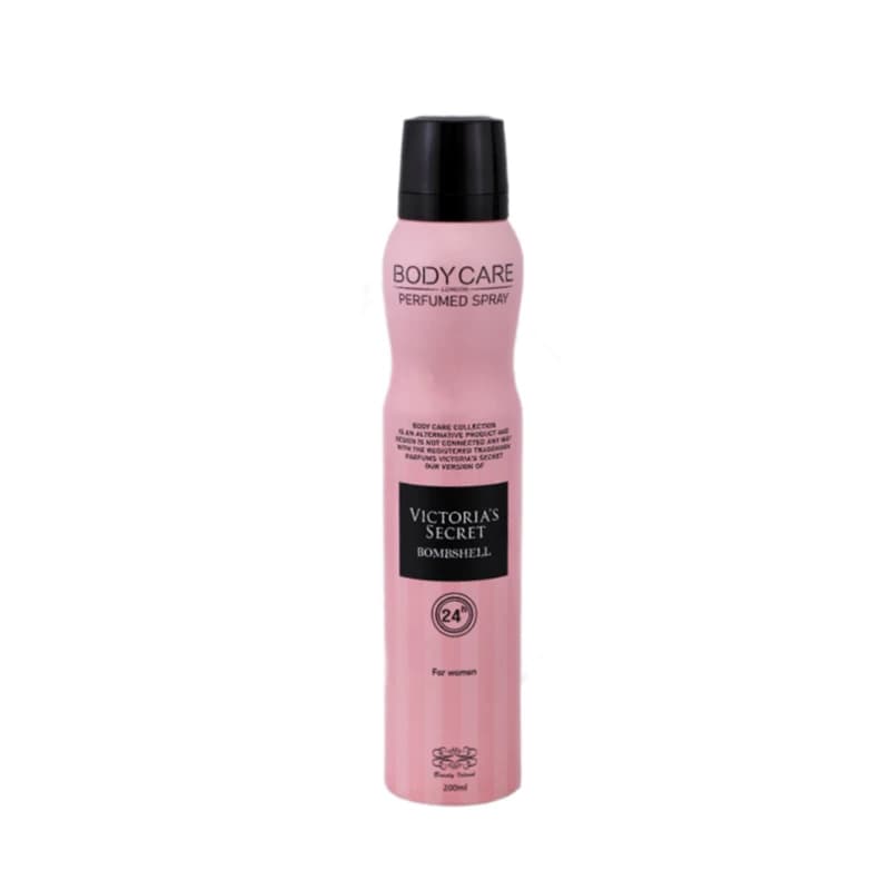 اسپری بدن بادی کر زنانه رایحه ویکتوریا سکرت حجم ۲۰۰ میلی لیتر | Body Care Victoria Secret Bombshell Spray — تصویر ۲