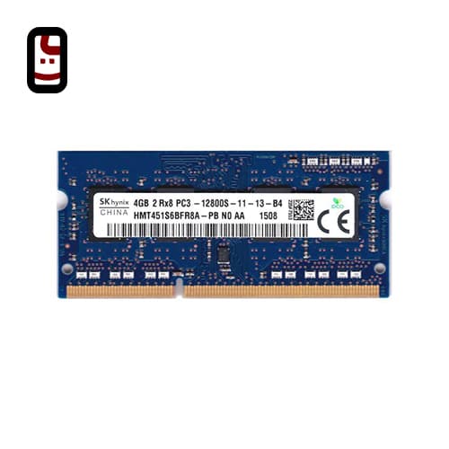 رم لپ تاپ HYNIX 4GB DDR3 PC3-12800S — تصویر ۳