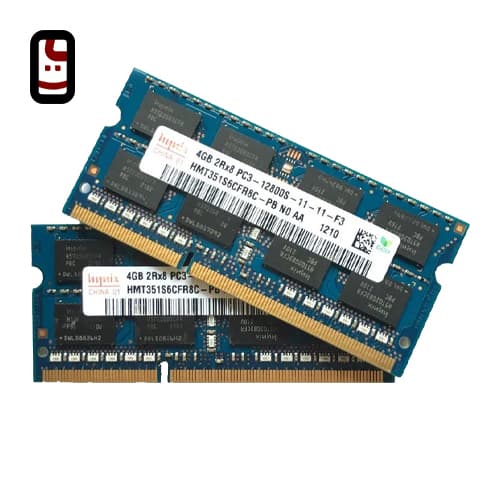 رم لپ تاپ HYNIX 4GB DDR3 PC3-12800S — تصویر ۲