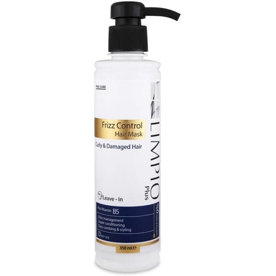 ماسک مو لیمپیو مدل Frizz Free بدون آبکشی ضد وز و نرم‌کننده مناسب موهای فر حجم ۳۵۰ میلی‌لیتر — تصویر ۴
