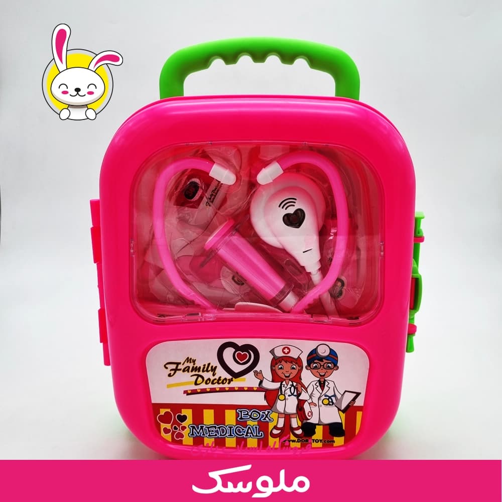 اسباب بازی ست لوازم پزشکی چمدانی