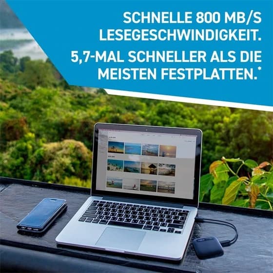 هارد اکسترنال CRUCIAL X6 1TB Portable SSD — تصویر ۱۲
