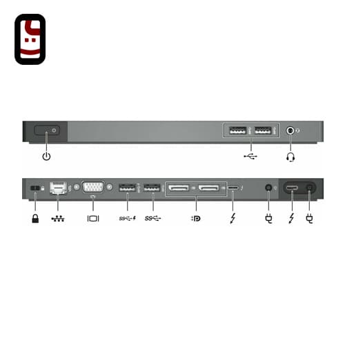 داک اچ پی HP ZBook Thunderbolt 3 Duck — تصویر ۲