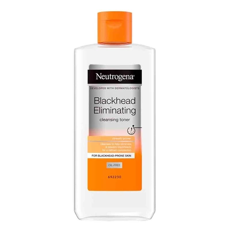 تونر پاک کننده صورت نوتروژینا مدل ضد جوش سرسیاه ا Blackhead Eliminating cleansing toner — تصویر ۲