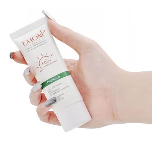 کرم ضد آفتاب فلوئید پیورینس SPF50 امونی مناسب پوست چرب و مستعد آکنه 50 میلی لیتر — تصویر ۳