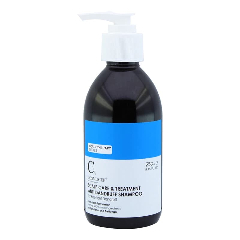 شامپو ضد شوره و تقویت کننده مو کازموسپ مدل RESISTANT DANDRUFF حجم 250 میلی لیتر — تصویر ۳