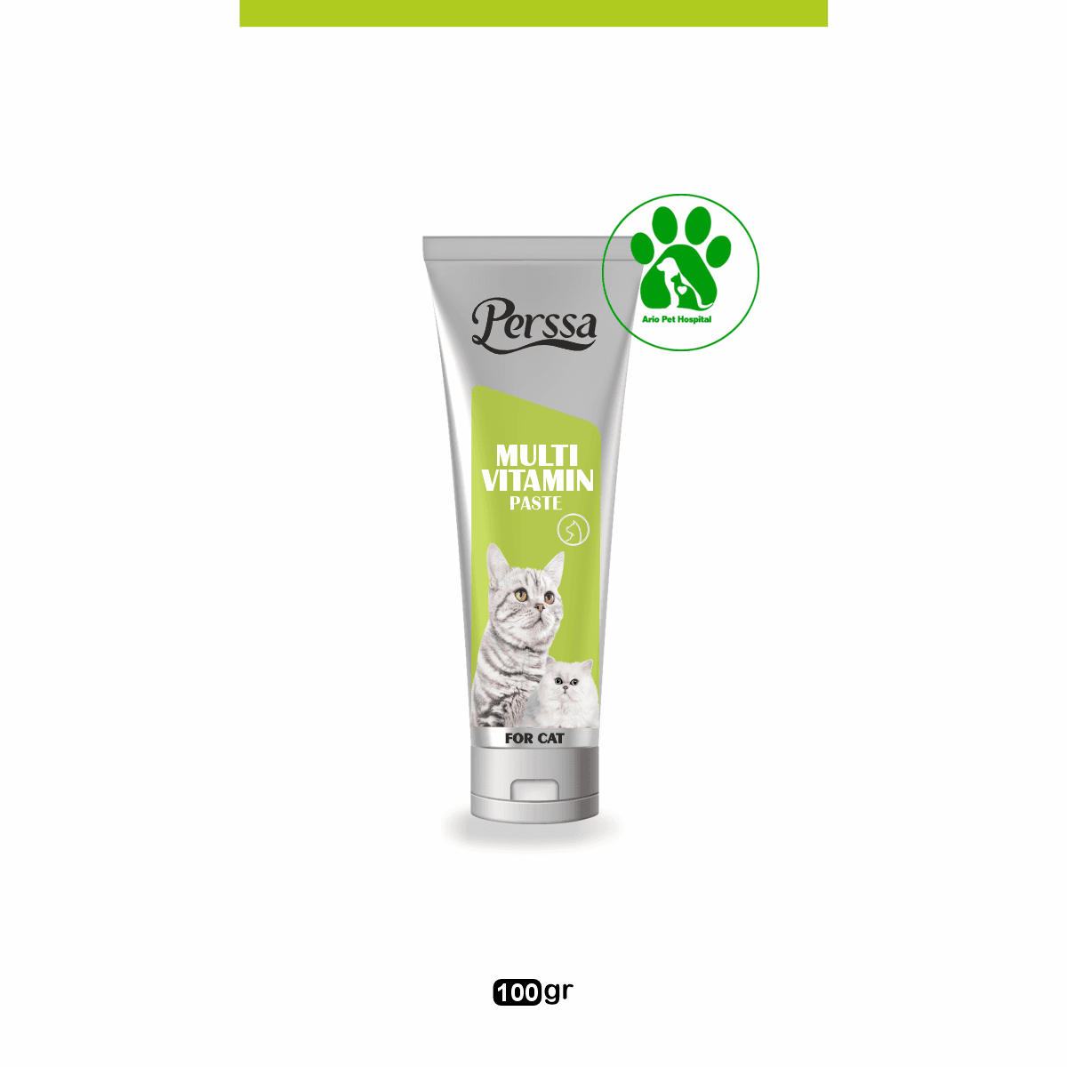 خمیر مولتی ویتامین مخصوص گربه پرسا Perssa Multivitamin Paste
