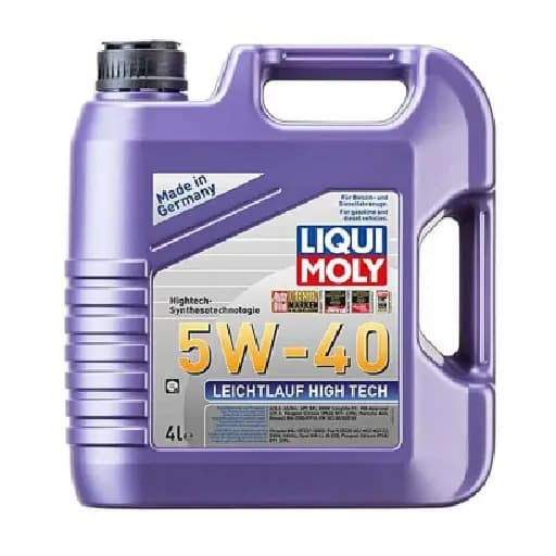 روغن موتور 5w-40 لیکومولی مدل LEICHTLAUF HIGH TECH چهار لیتری API SP