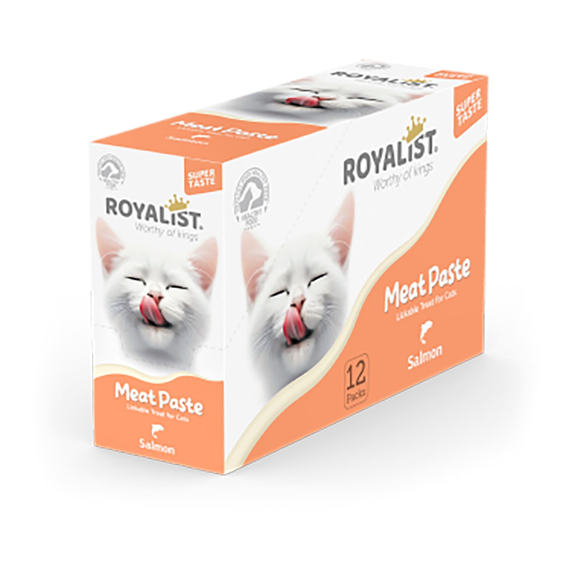 تشویقی گربه رویالیست Royalist Meat Paste با طعم ماهی سالمون — تصویر ۴
