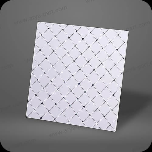تایل پی وی سی PVC طرح لوزی بزرگ