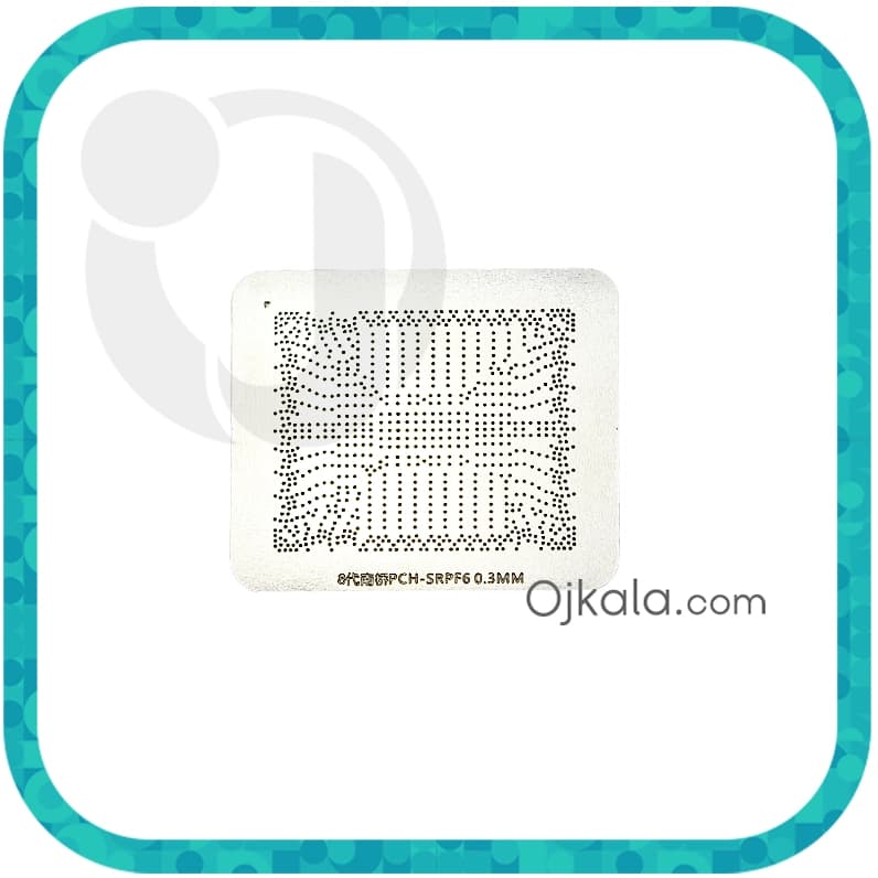 شابلون حرارت مستقیم چیپ جنوبی لپ تاپ SRPF6