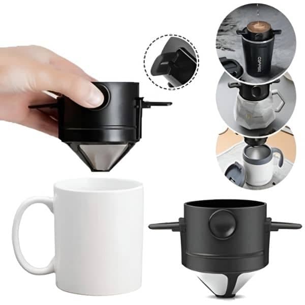 قهوه ساز مسافرتی قابل حمل طرح V60