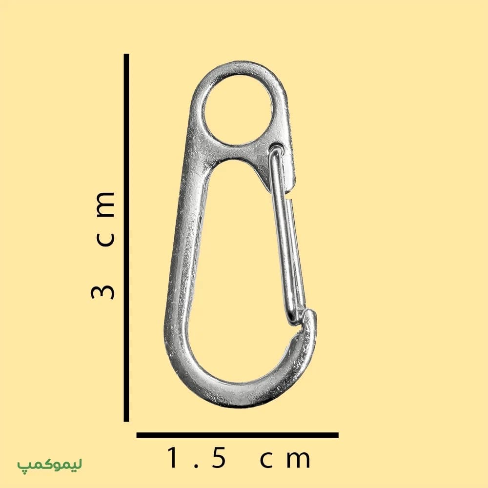 قلاب آویز فلزی 3 سانتی متری-کد9876 — تصویر ۸