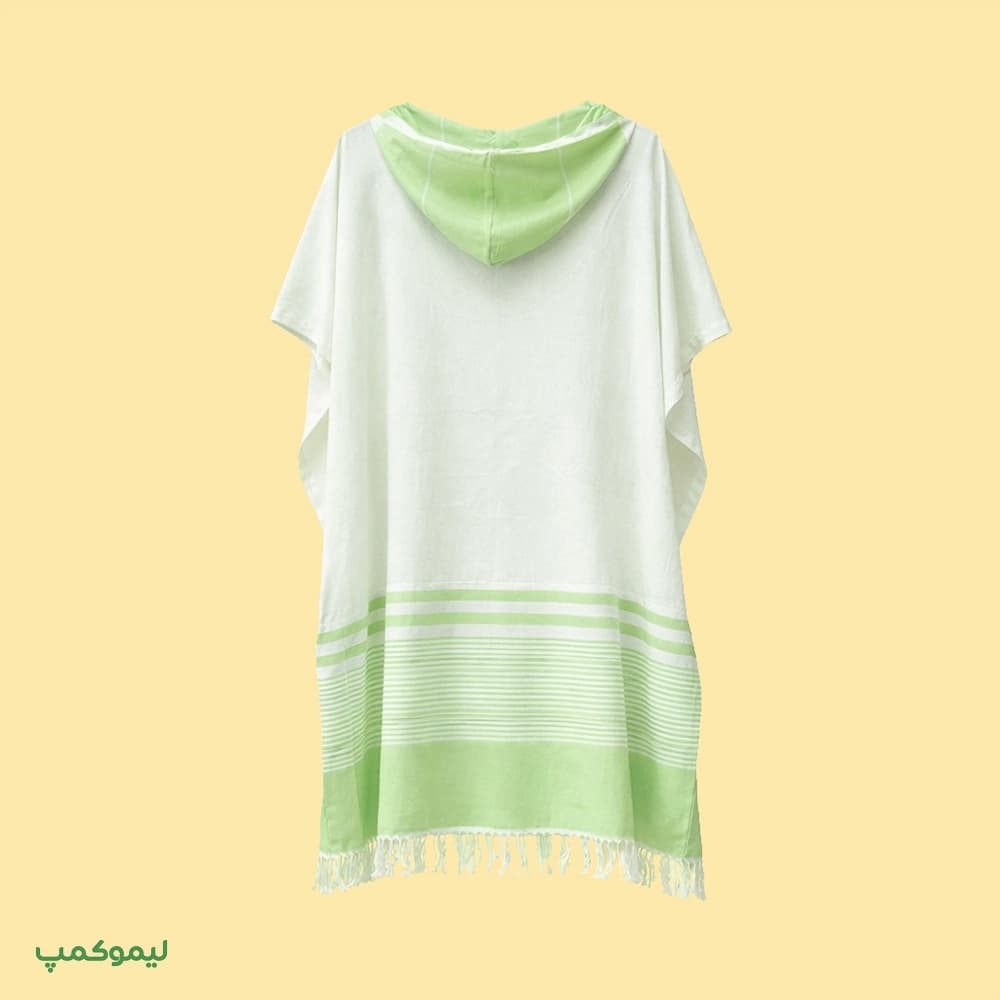 حوله پانچویی سفید-کد556 — تصویر ۲