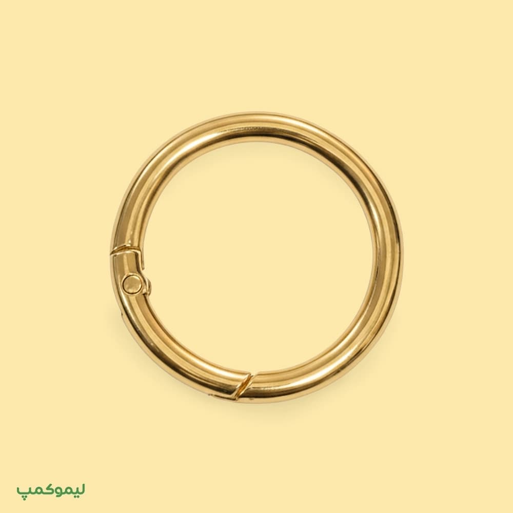 کارابین 4 سانتی طلایی-کد9874
