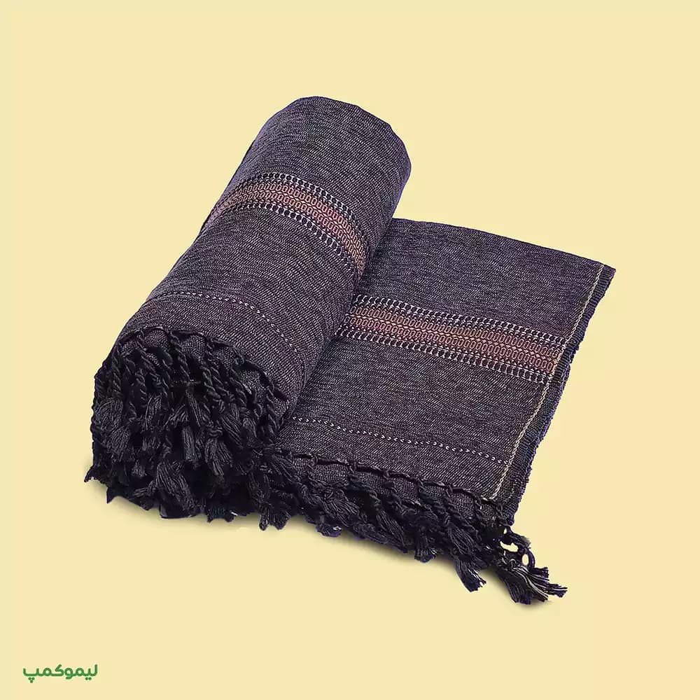 پتو افغان زدگی دار درجه یک