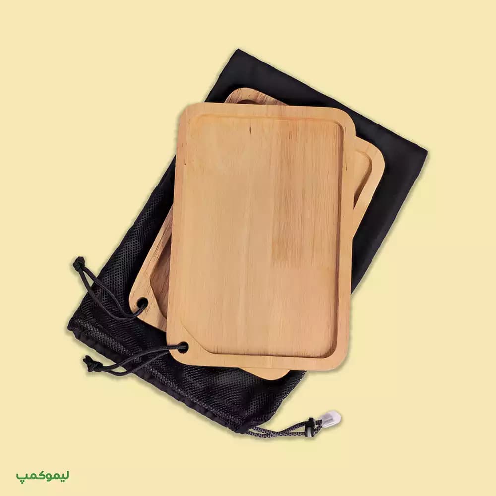 تخته بشقاب مستطیل دو عددی لیموکمپ-کد1334