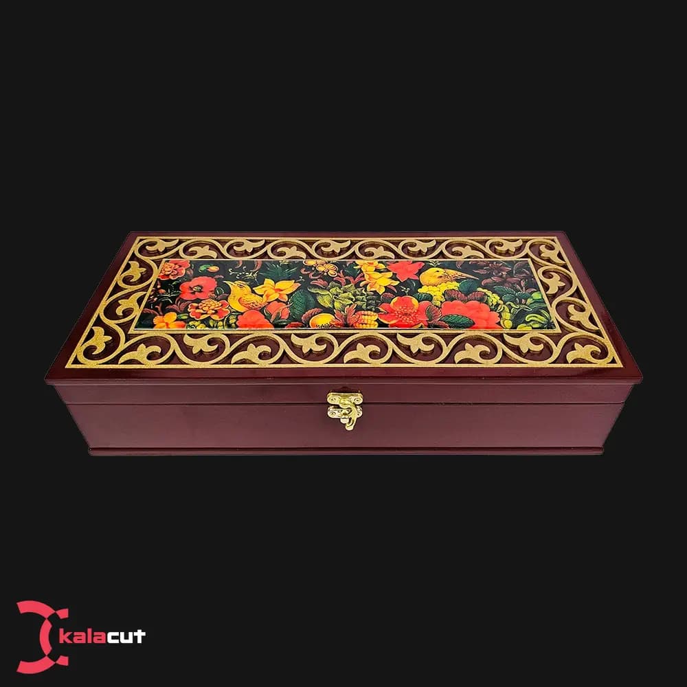 پک هدیه سازمانی صنایع دستی و زعفران مدل هزار دستان — تصویر ۲
