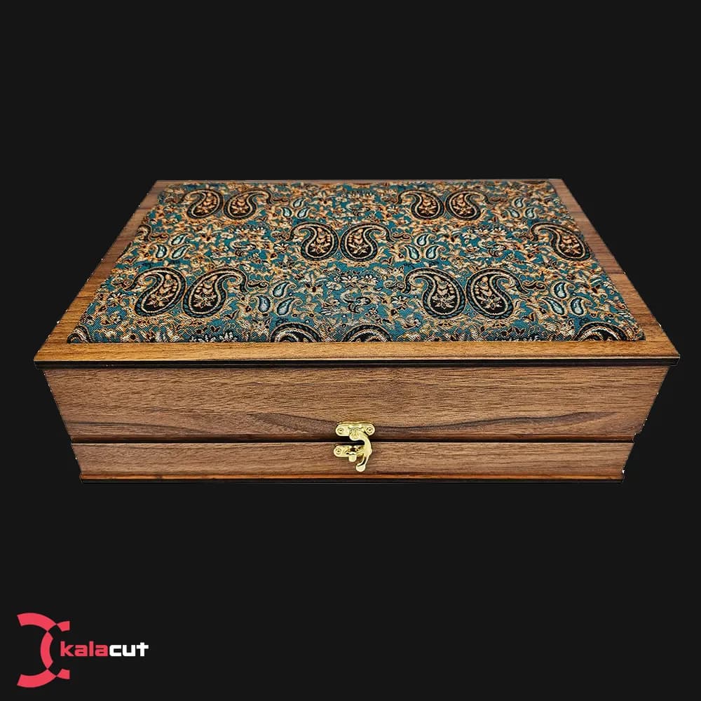 پک هدیه سازمانی صنایع دستی مدل ترمه — تصویر ۴
