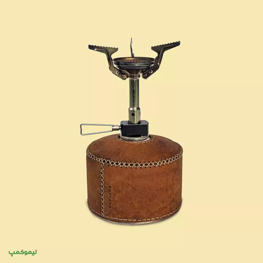 کاور کپسول گاز 230 گرمی چرم طبیعی-کد119