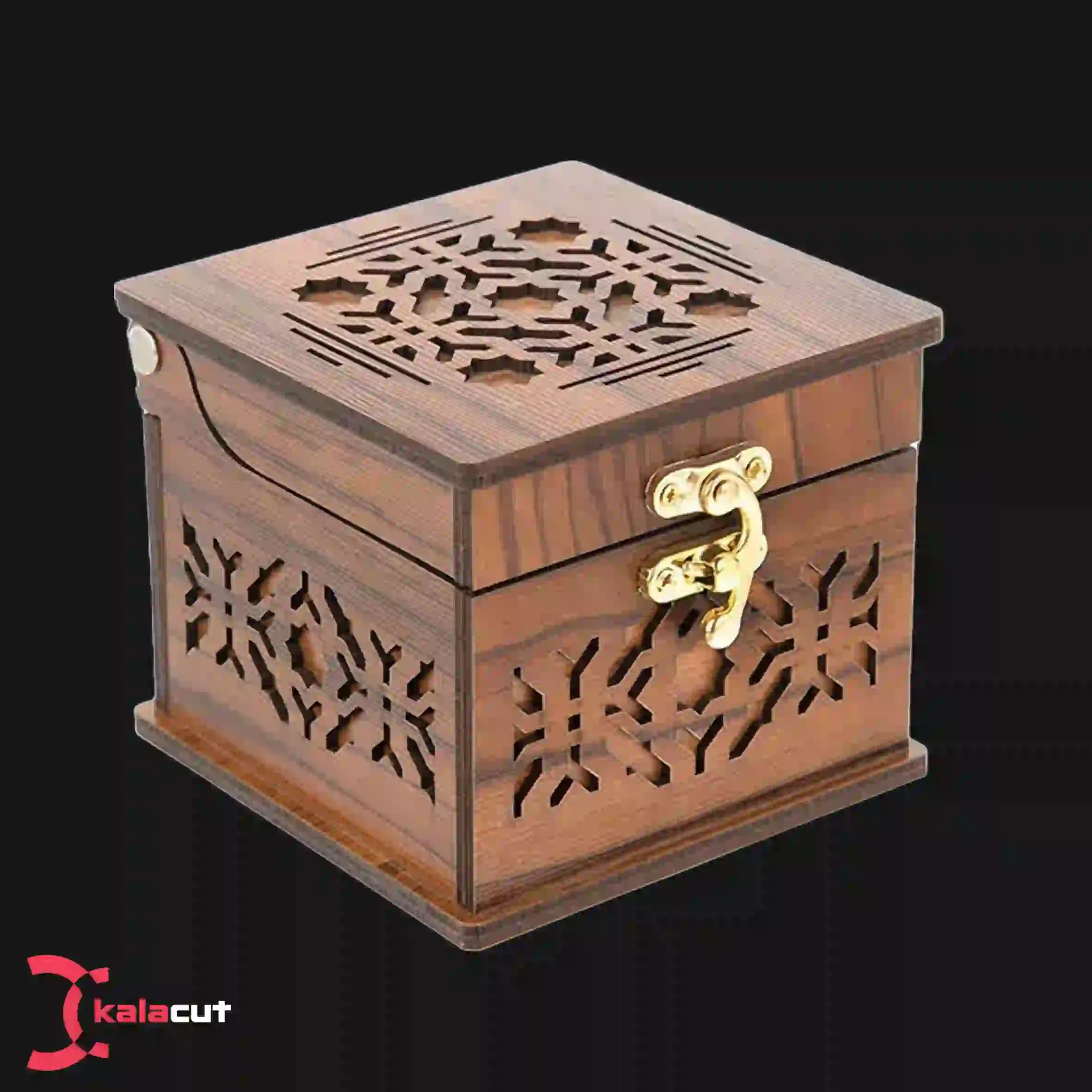 جعبه هدیه چوبی مدل A0 — تصویر ۴