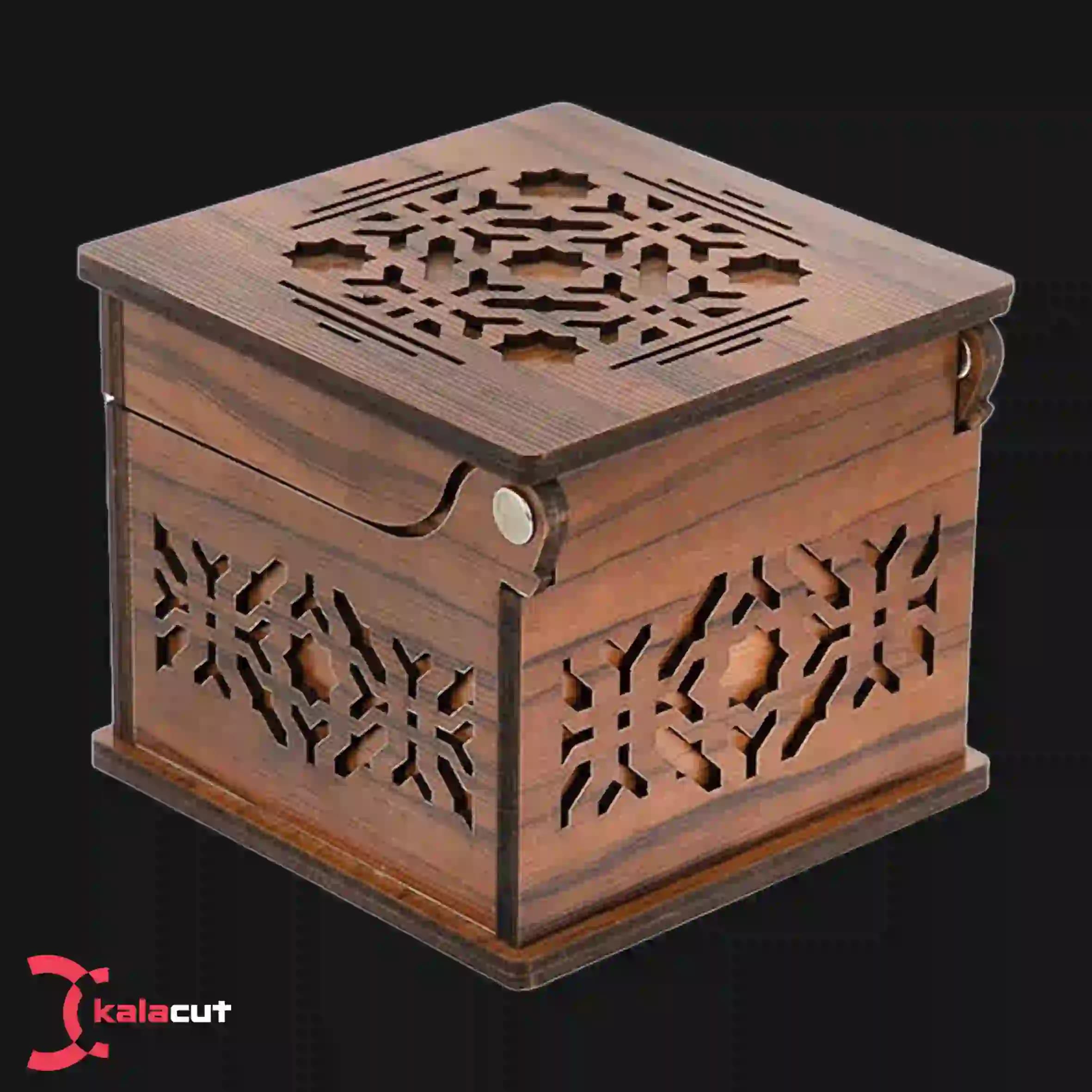 جعبه هدیه چوبی مدل A0 — تصویر ۳