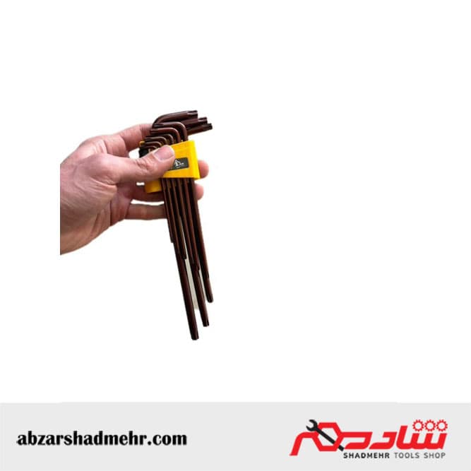 ست آلن خورشیدی 9 عددی بلند لیهو — تصویر ۳