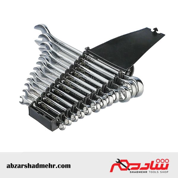 ست آچار یکسر رینگی 12 عددی پلکانی — تصویر ۲