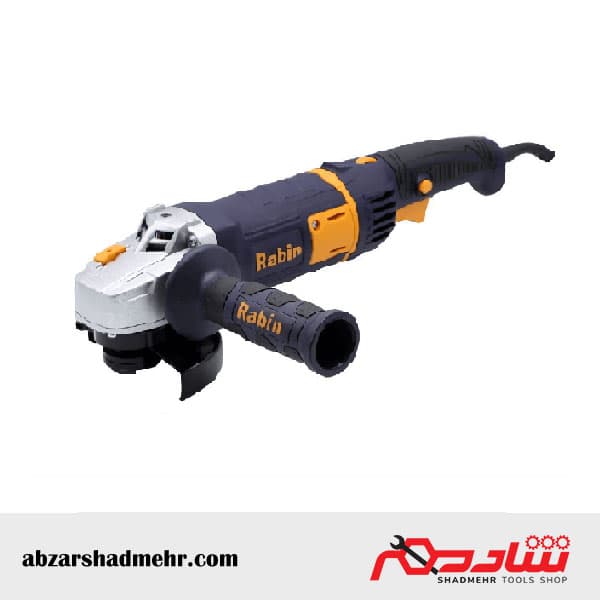 مینی فرز دسته بلند 1100 وات دیمر دار رابین R3020 — تصویر ۶