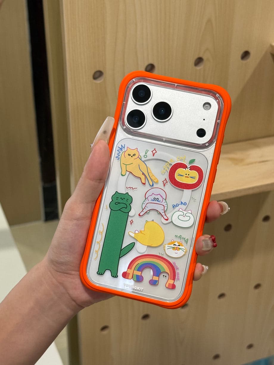 قاب یانگ کیت Youngkit Liquid Purr Cat — تصویر ۴