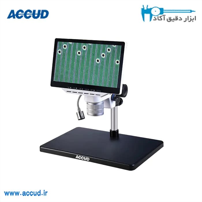 میکروسکوپ ویدیویی همراه با صفحه نمایشگر مدرج Accud (اکود با گارانتی شرکتی) مدل DVM3000