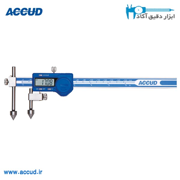 کولیس مرکز یاب دیجیتال 15 سانتی متر Accud (اکود با گارانتی شرکتی) مدل 151-006-11