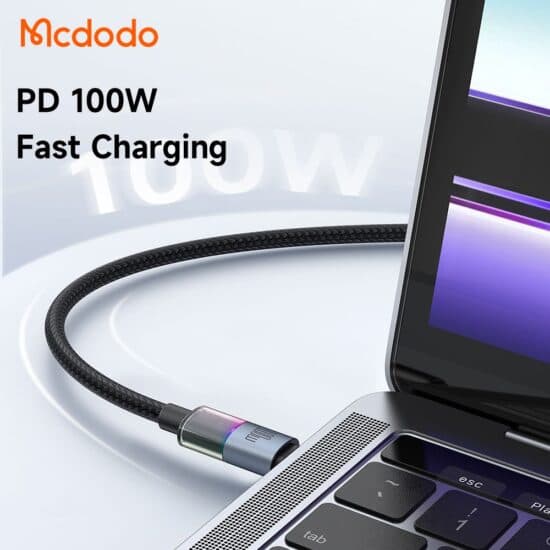 کابل USB-C مک دودو مدل CA-820 طول 1.2 متر 100 وات — تصویر ۶