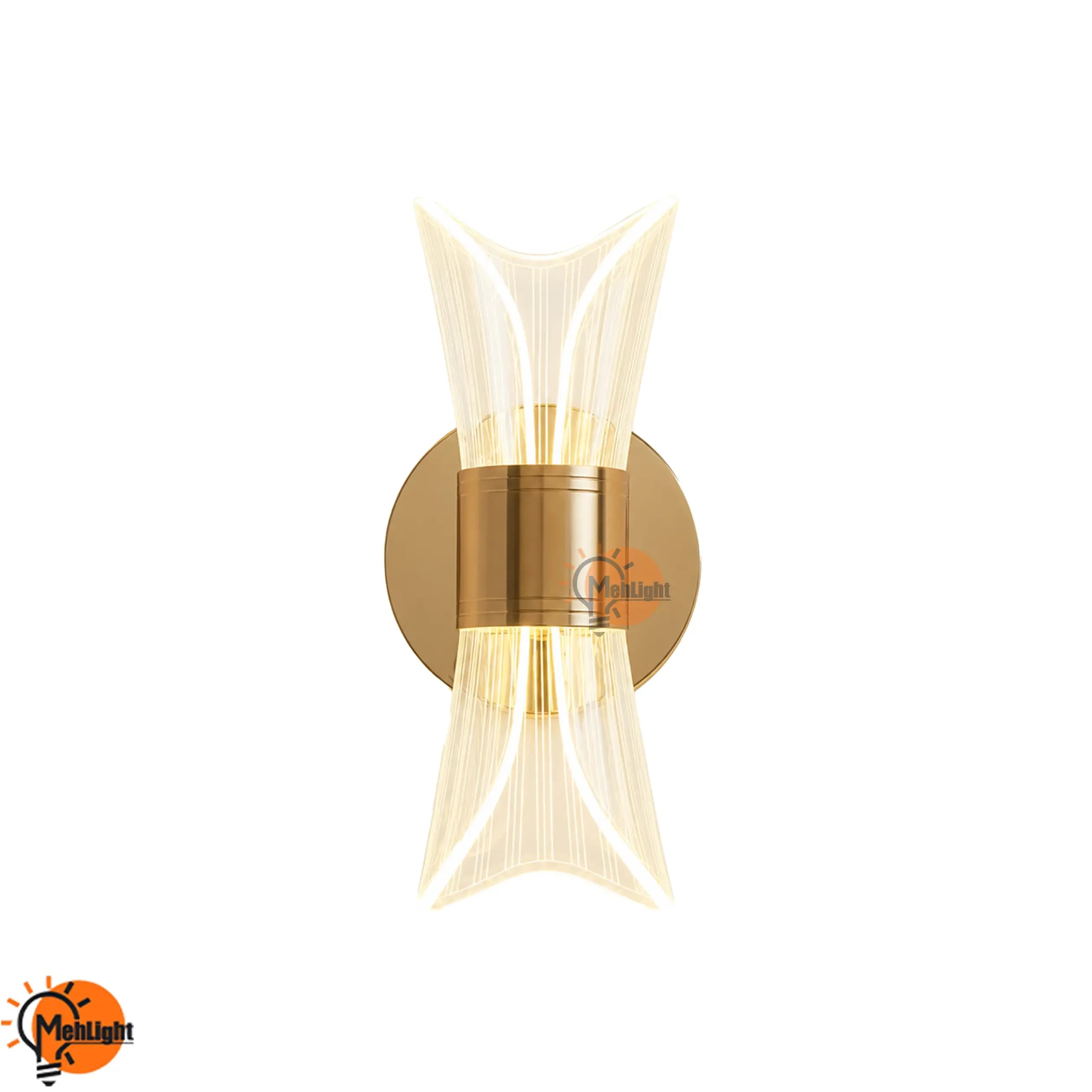 چراغ دیواری سه حالته ساعت شنی شیاری کد 96d — تصویر ۵