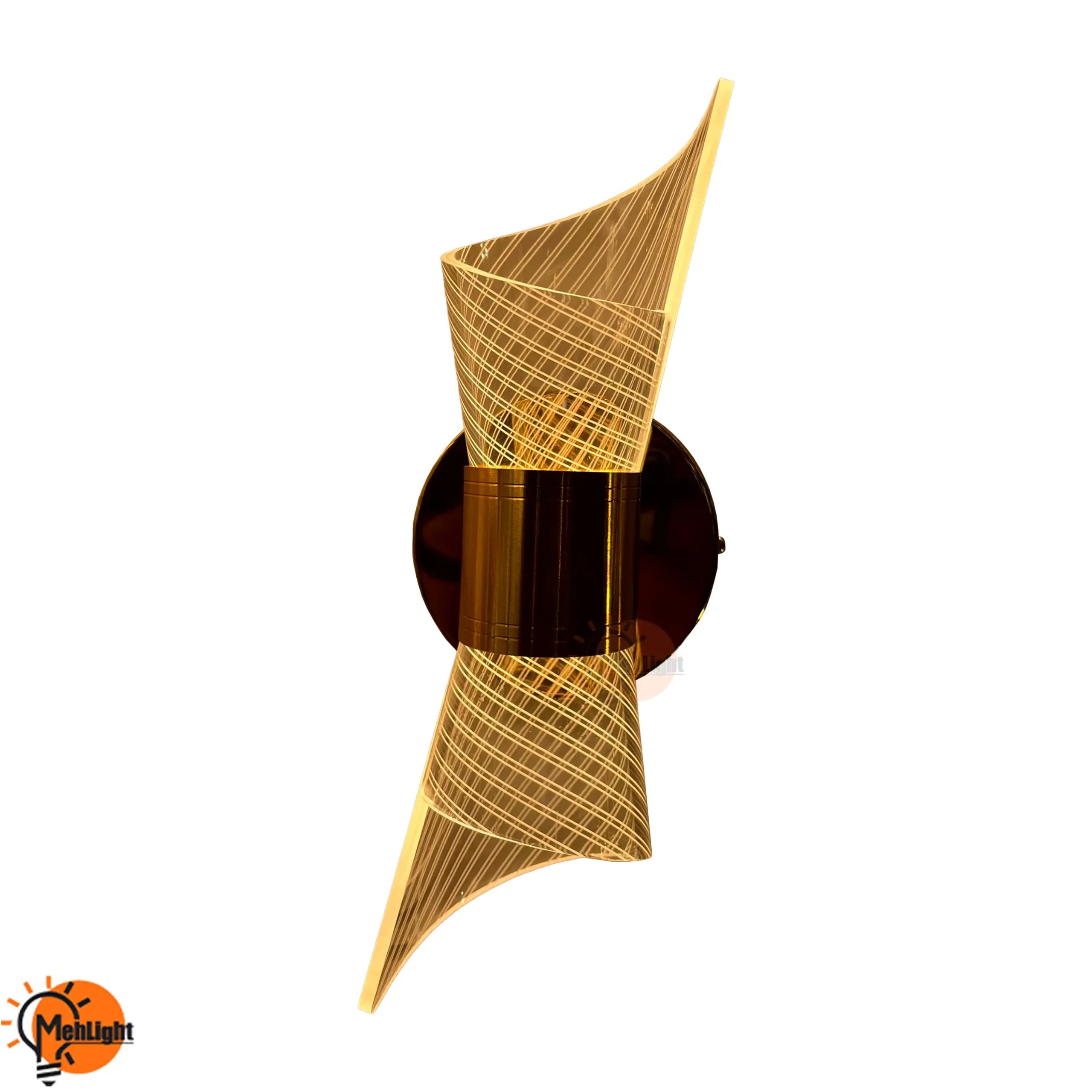 چراغ دیواری سه حالته ویو شیاری کد 193a — تصویر ۴