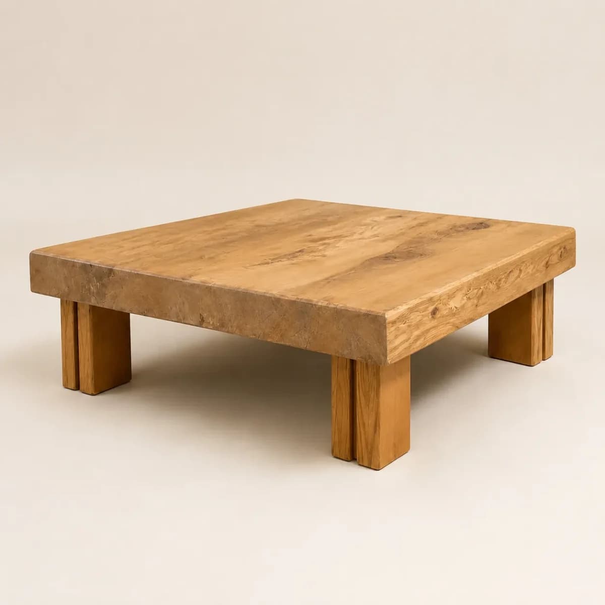 میز جلو مبلی چوبی — تصویر ۴