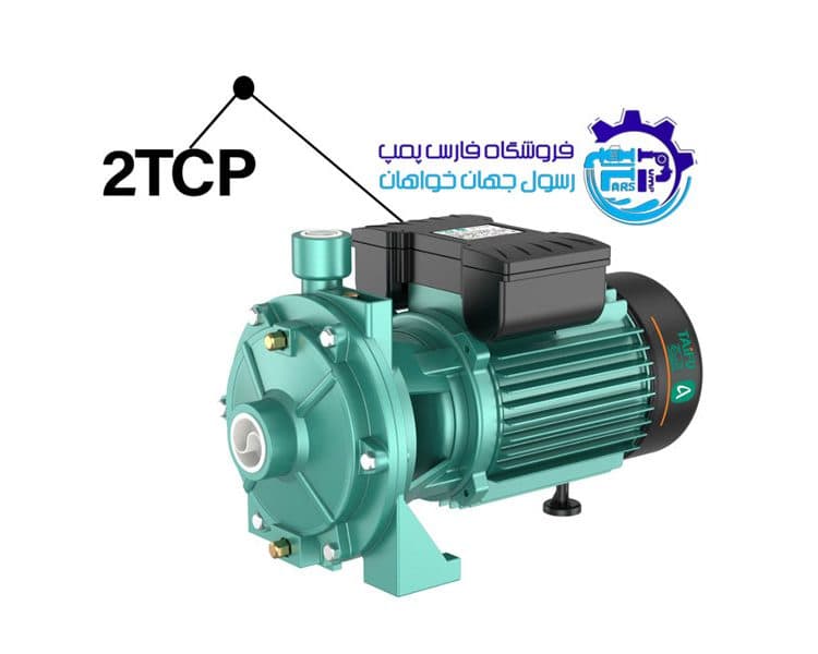 الکتروپمپ دو اسب دو پروانه 2TCP25/160B تایفو TAIFU — تصویر ۲