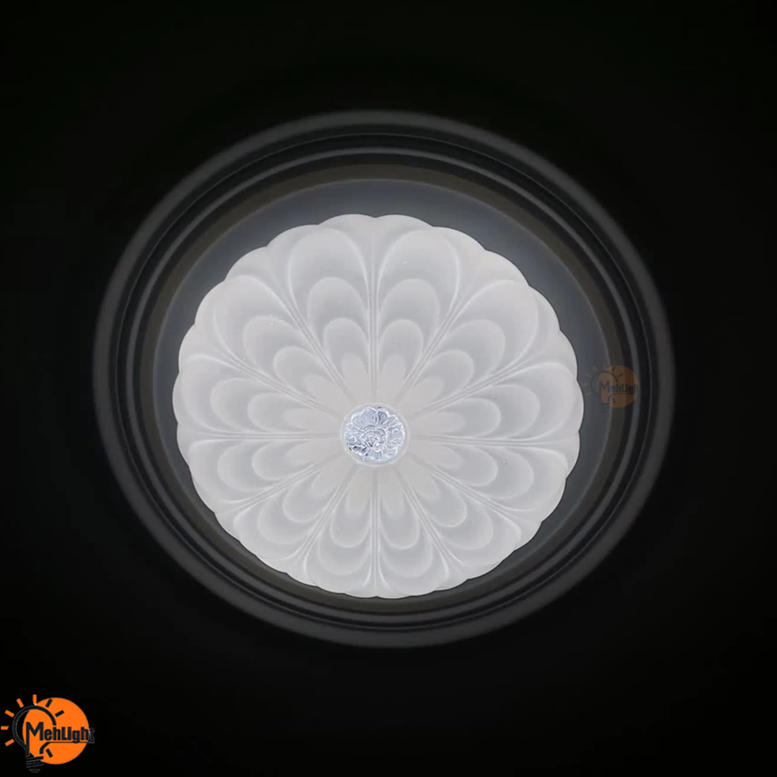 چراغ سقفی 120 وات طرح موج کد 1239 — تصویر ۷