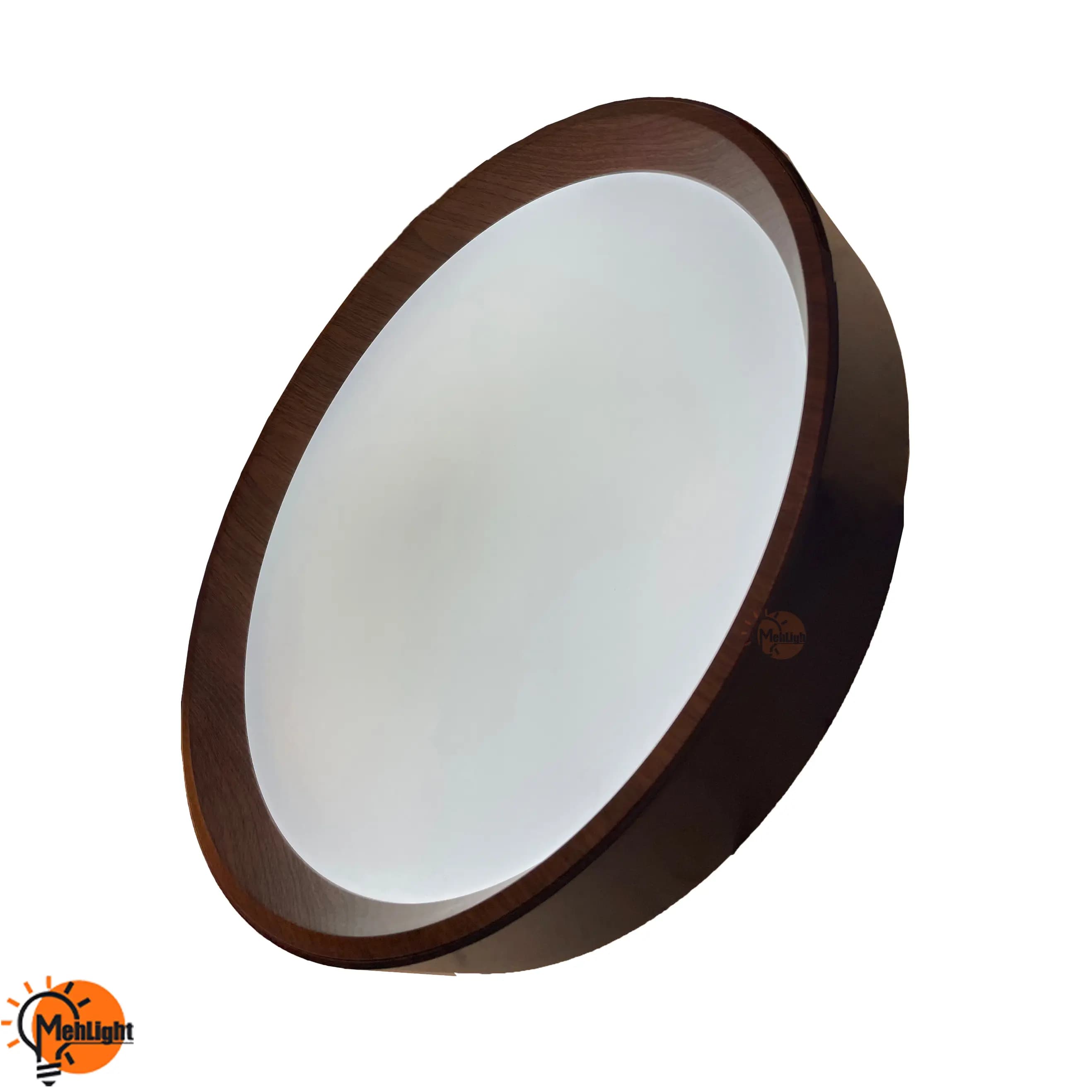 چراغ سقفی 120 وات طرح چوب کد 1006 — تصویر ۶