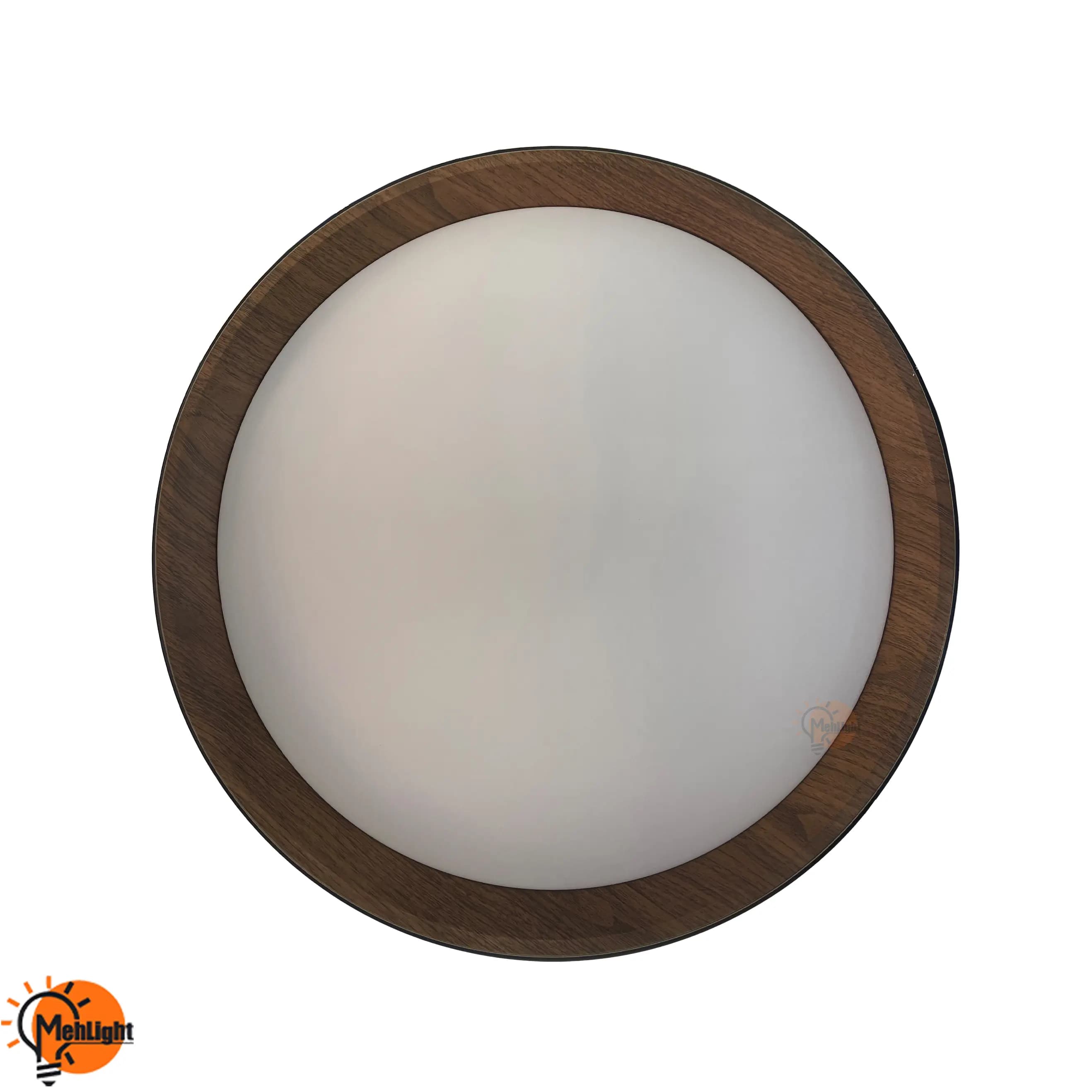 چراغ سقفی 120 وات طرح چوب کد 1006 — تصویر ۵